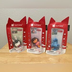 Tonies Lot- Elinor, Blues Clue, Dora